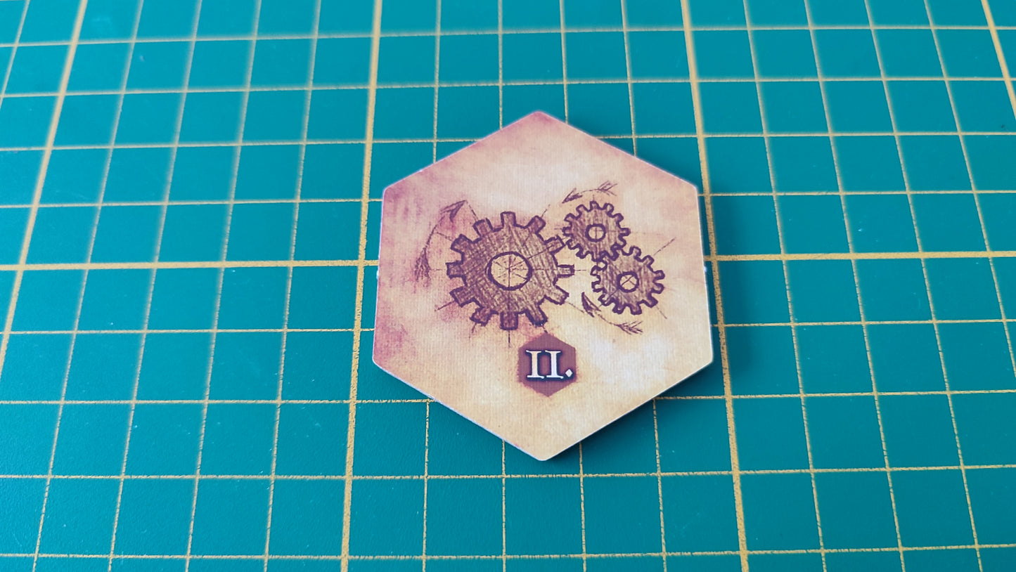 Tuile amélioration n°29 Praga Caput Regni vladimir suchy Delicious Games pièce détachée jeu de société #E34