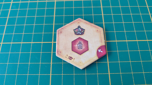 Tuile amélioration n°30 Praga Caput Regni vladimir suchy Delicious Games pièce détachée jeu de société #E34