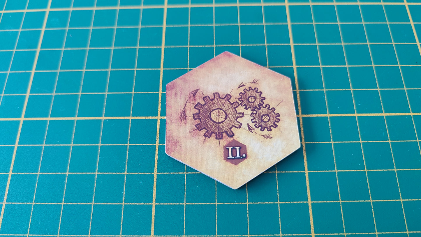 Tuile amélioration n°30 Praga Caput Regni vladimir suchy Delicious Games pièce détachée jeu de société #E34