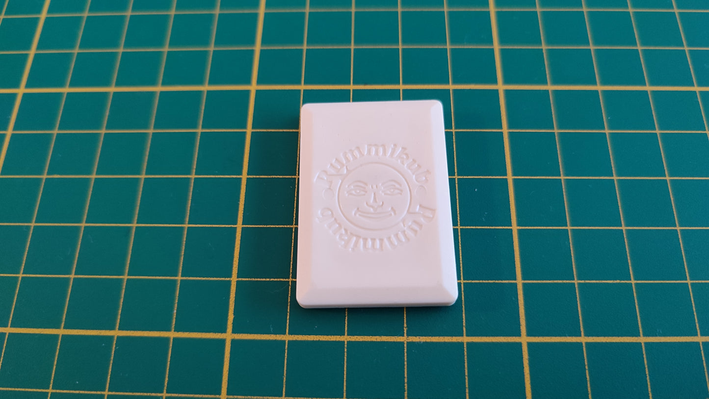 Tuile chiffre 10 dix orange pièce détachée L'original Rummikub chiffres M&M Ventures 2014 #E31