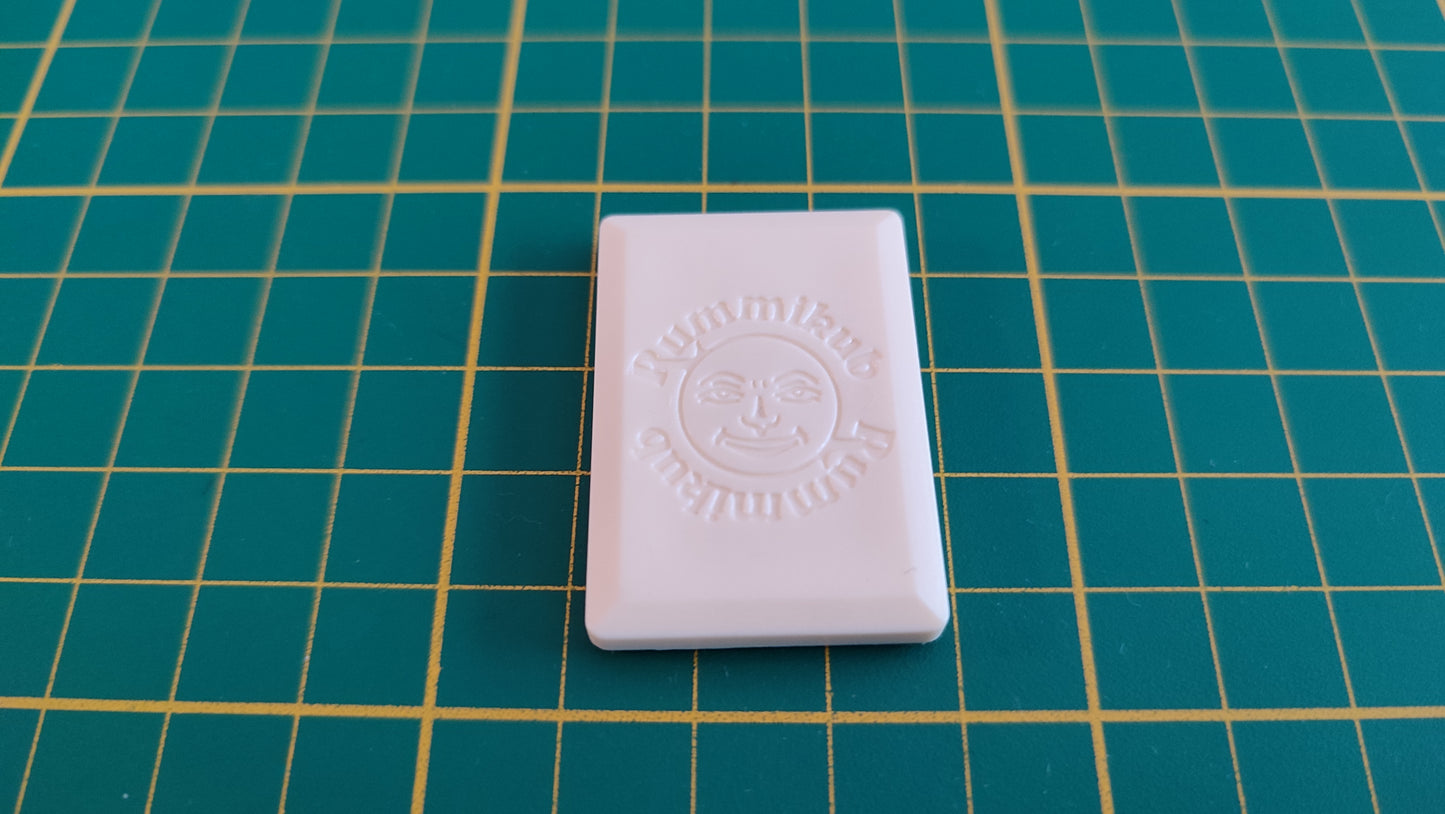 Tuile chiffre 10 dix rouge pièce détachée L'original Rummikub chiffres M&M Ventures 2014 #E31