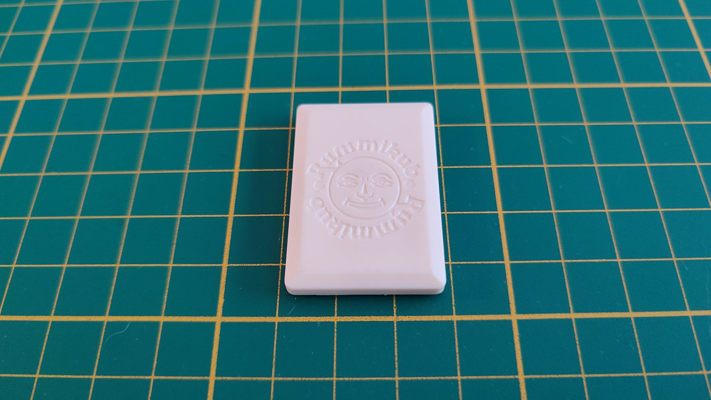 Tuile chiffre 12 douze noir pièce détachée L'original Rummikub chiffres M&M Ventures 2014 #E31