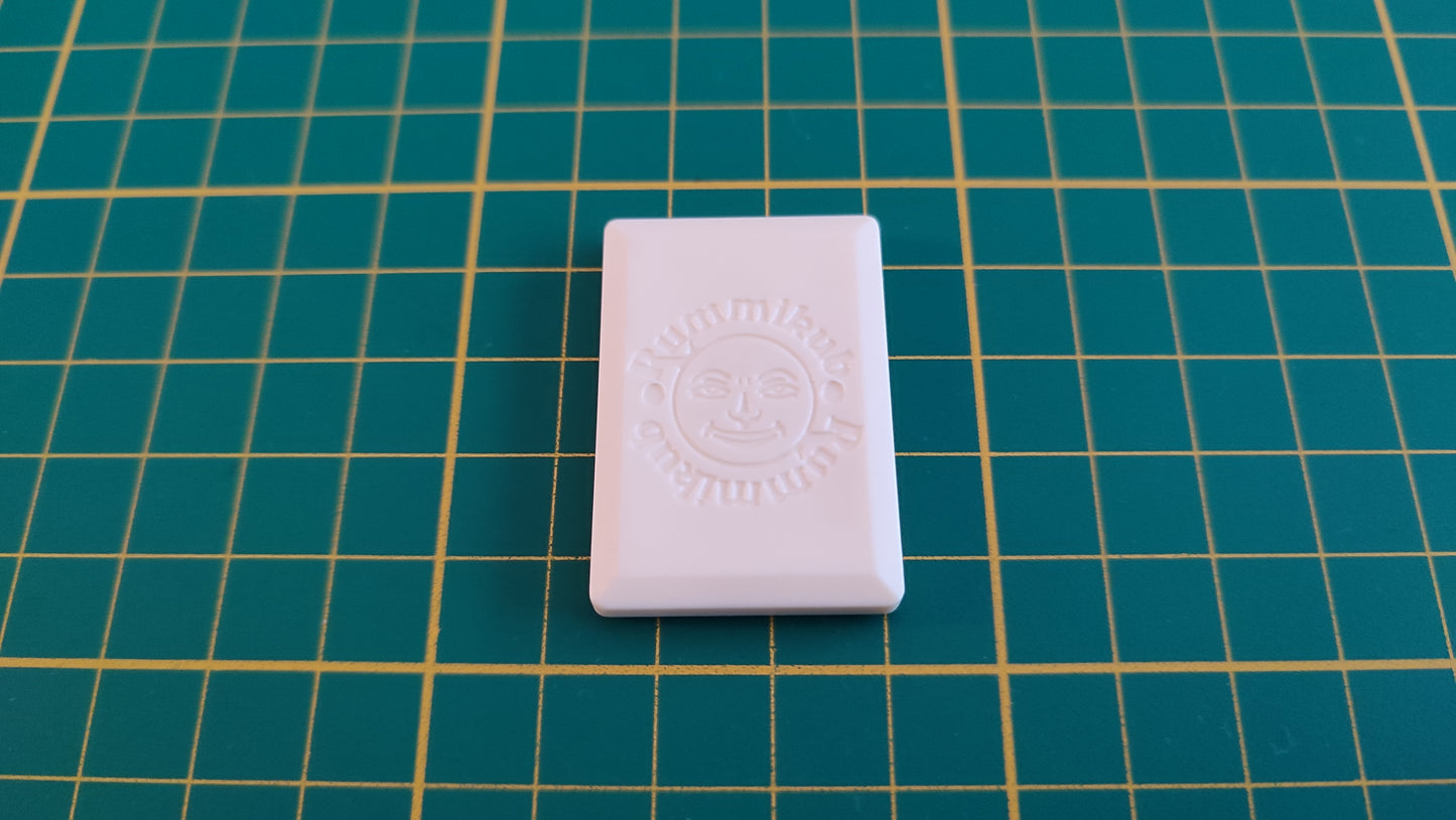 Tuile chiffre 12 douze orange pièce détachée L'original Rummikub chiffres M&M Ventures 2014 #E31