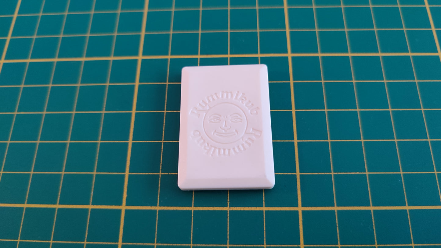 Tuile chiffre 2 deux bleu pièce détachée L'original Rummikub chiffres M&M Ventures 2014 #E31