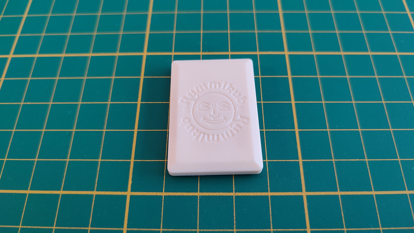 Tuile chiffre 5 cinq rouge pièce détachée L'original Rummikub chiffres M&M Ventures 2014 #E31