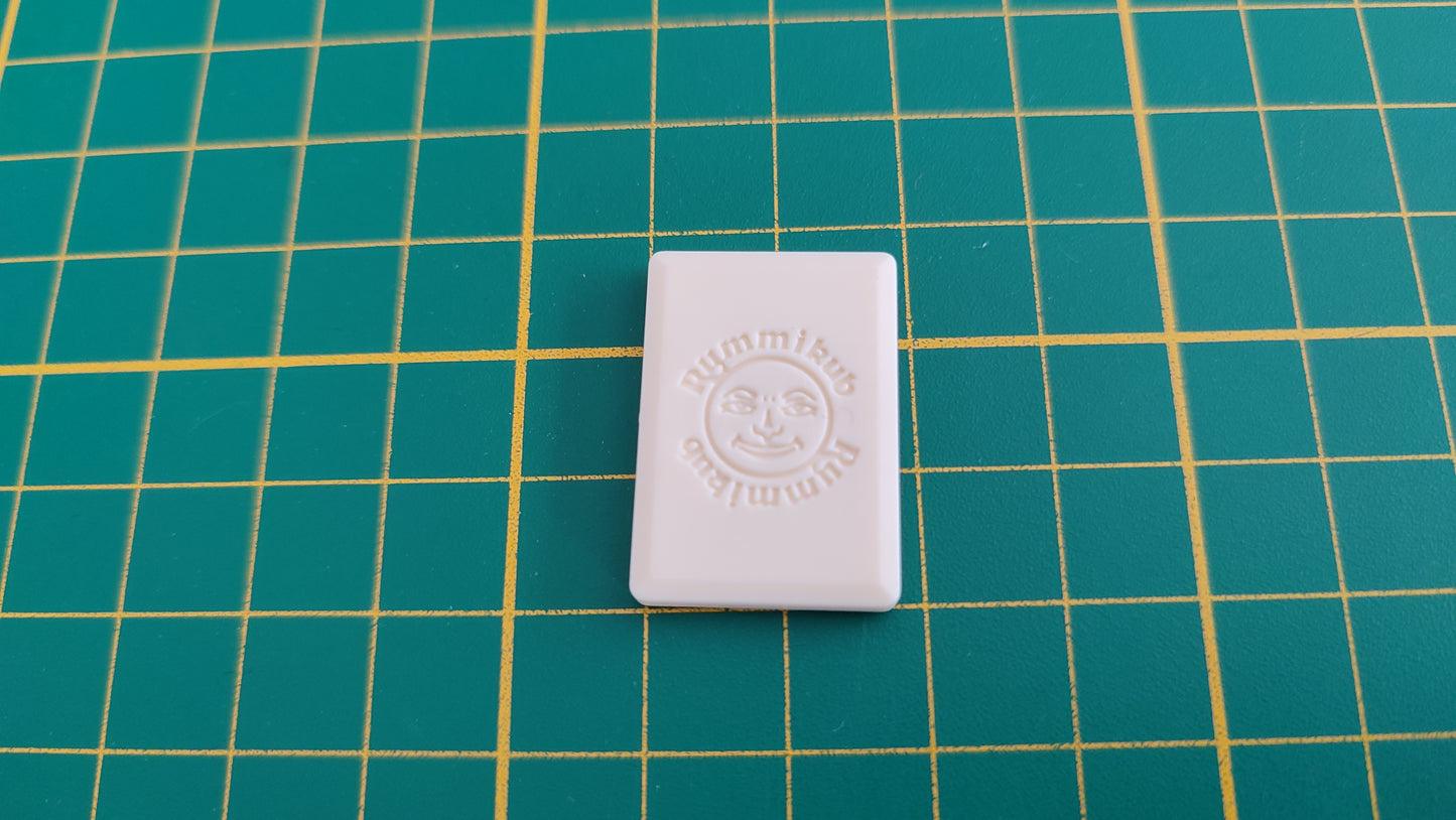 Tuile chiffre 5 cinq rouge pièce détachée jeu de société Rummikub Le rami des chiffres jeu de voyage Hasbro #C68