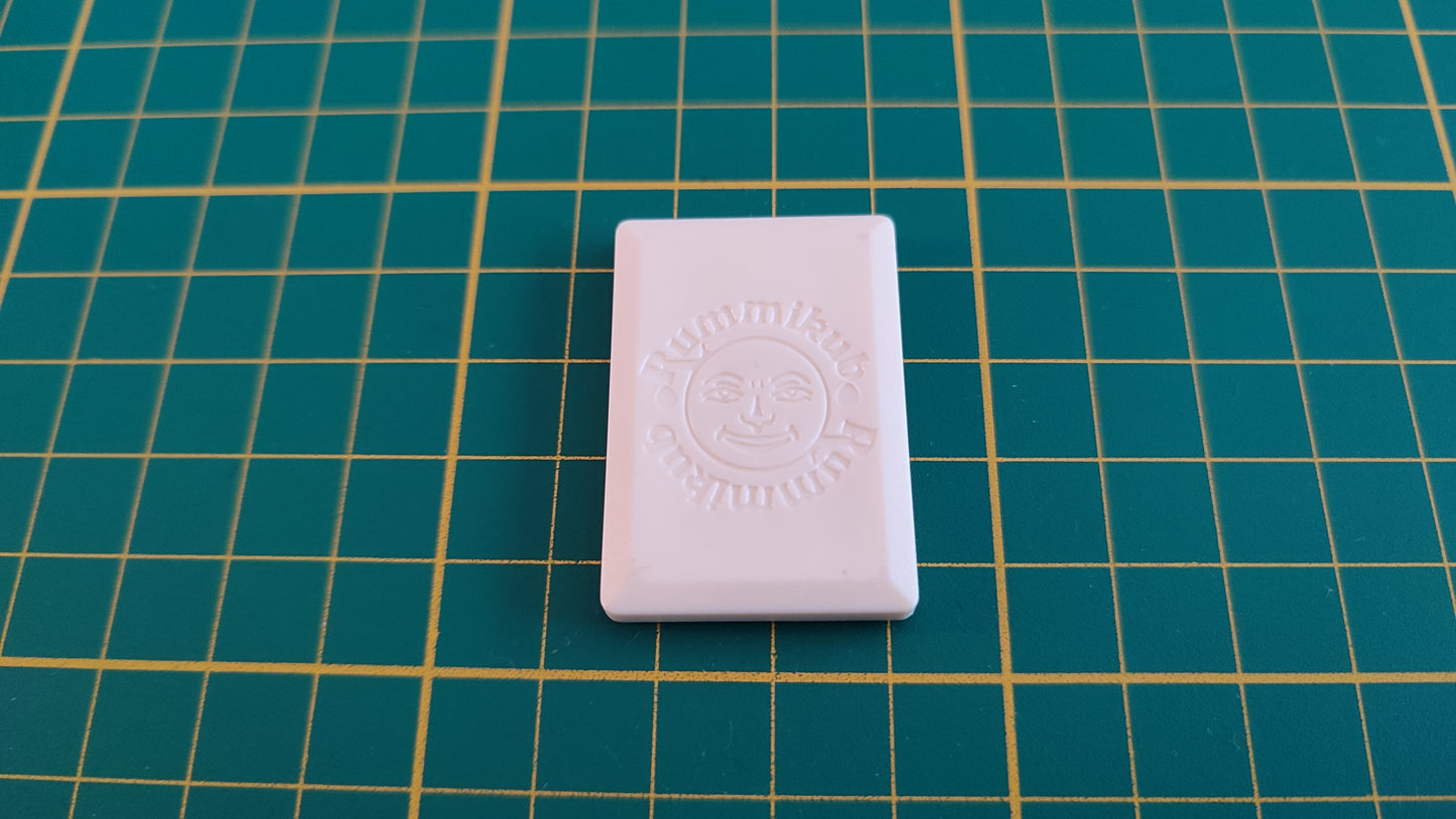 Tuile chiffre 6 six bleu pièce détachée L'original Rummikub chiffres M&M Ventures 2014 #E31