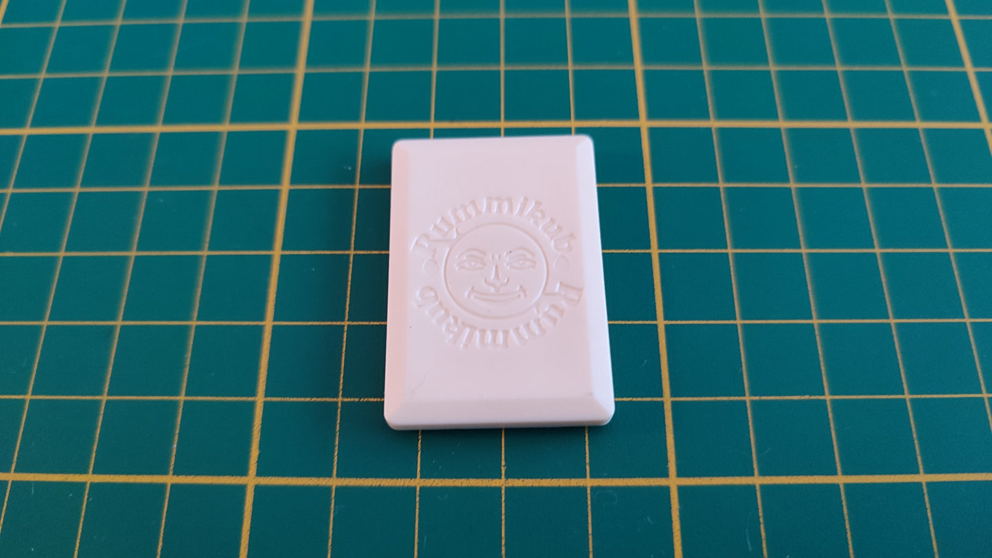 Tuile chiffre 6 six orange pièce détachée L'original Rummikub chiffres M&M Ventures 2014 #E31