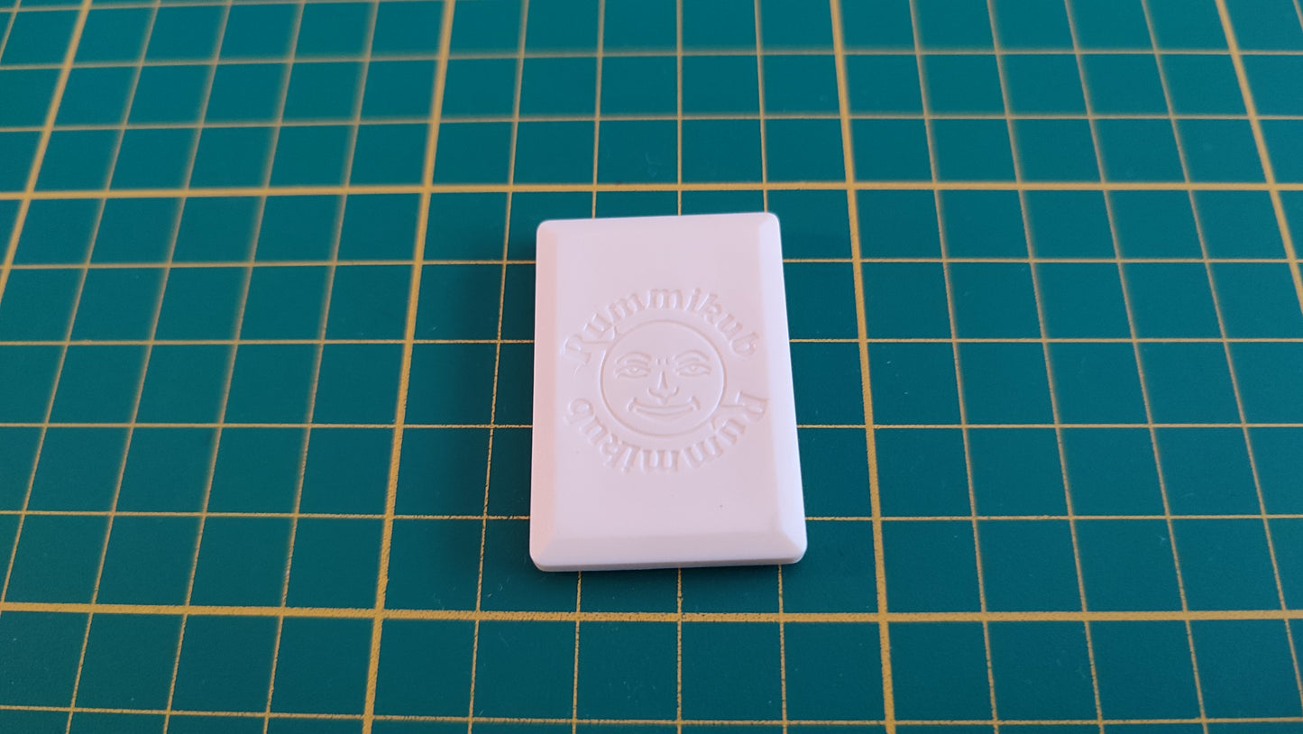 Tuile chiffre 7 sept bleu pièce détachée L'original Rummikub chiffres M&M Ventures 2014 #E31