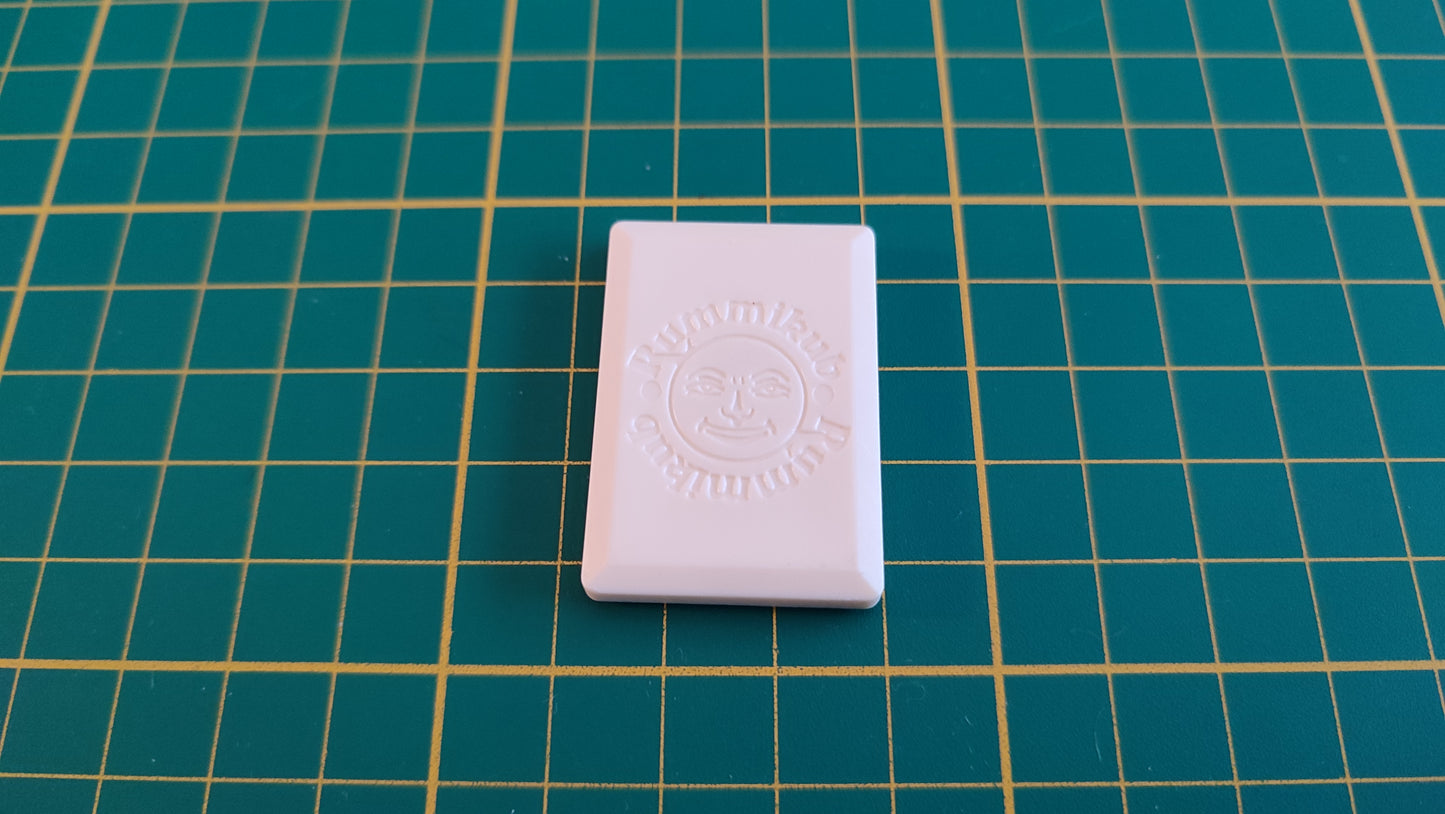 Tuile chiffre 7 sept orange pièce détachée L'original Rummikub chiffres M&M Ventures 2014 #E31