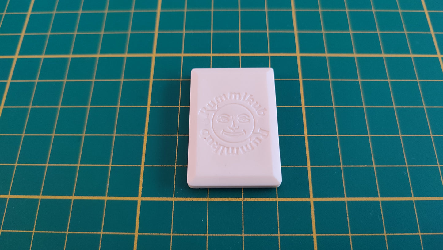 Tuile chiffre 9 neuf bleu pièce détachée L'original Rummikub chiffres M&M Ventures 2014 #E31