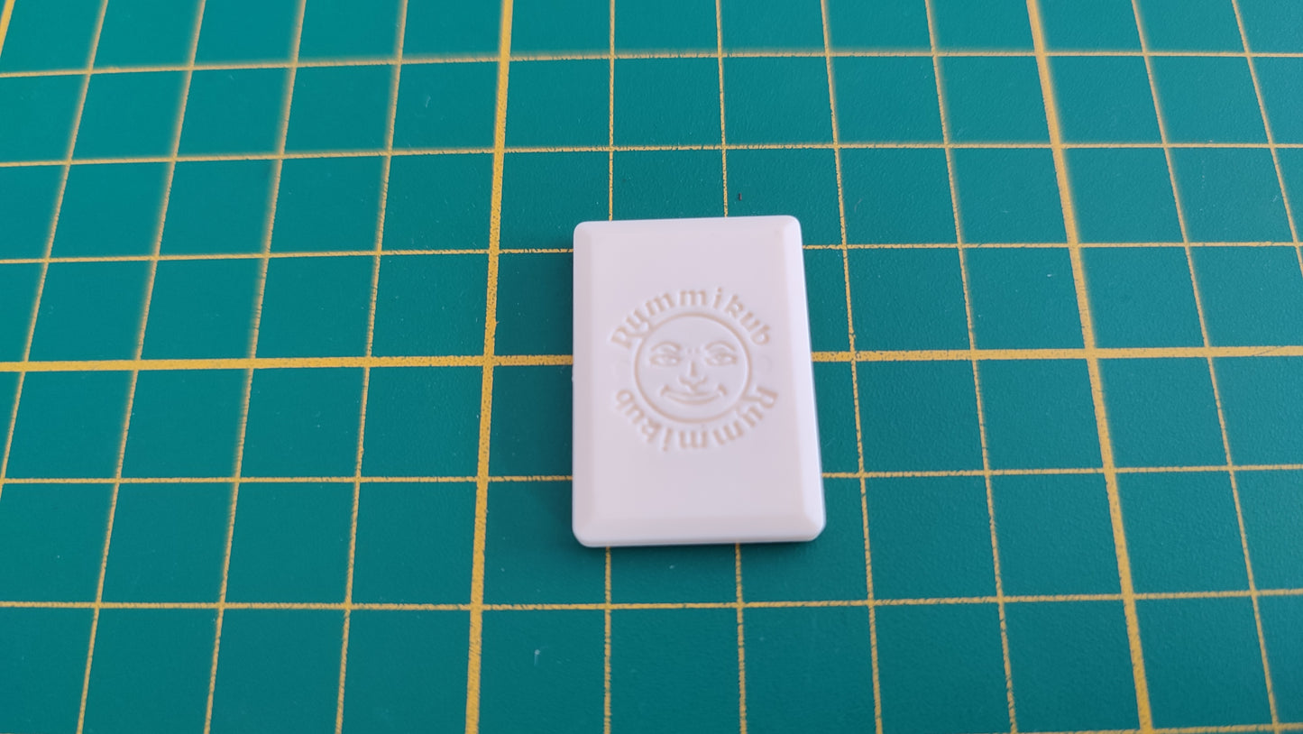 Tuile chiffre 9 neuf bleu pièce détachée jeu de société Rummikub Le rami des chiffres jeu de voyage Hasbro #C68