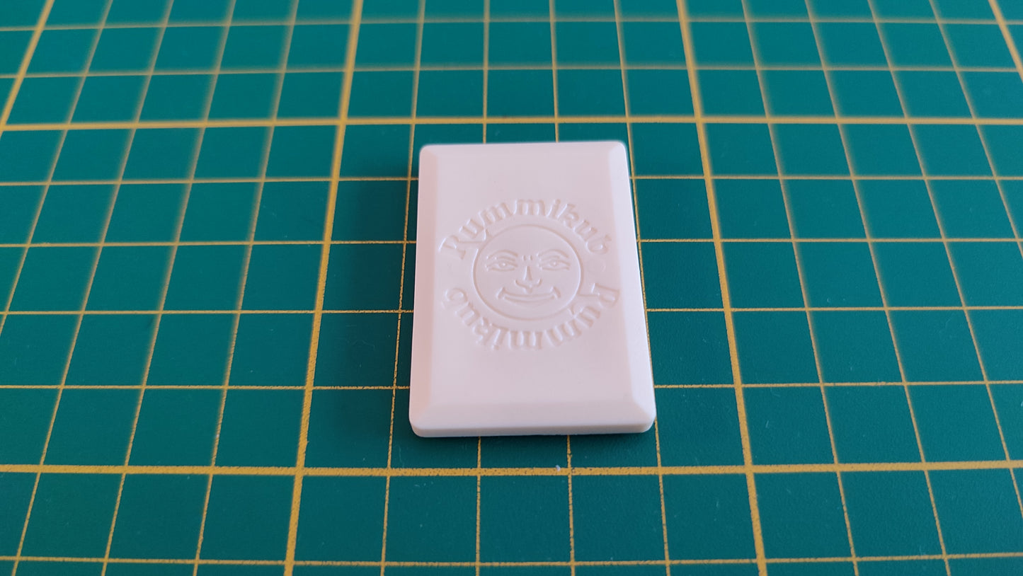 Tuile chiffre 9 neuf rouge pièce détachée L'original Rummikub chiffres M&M Ventures 2014 #E31