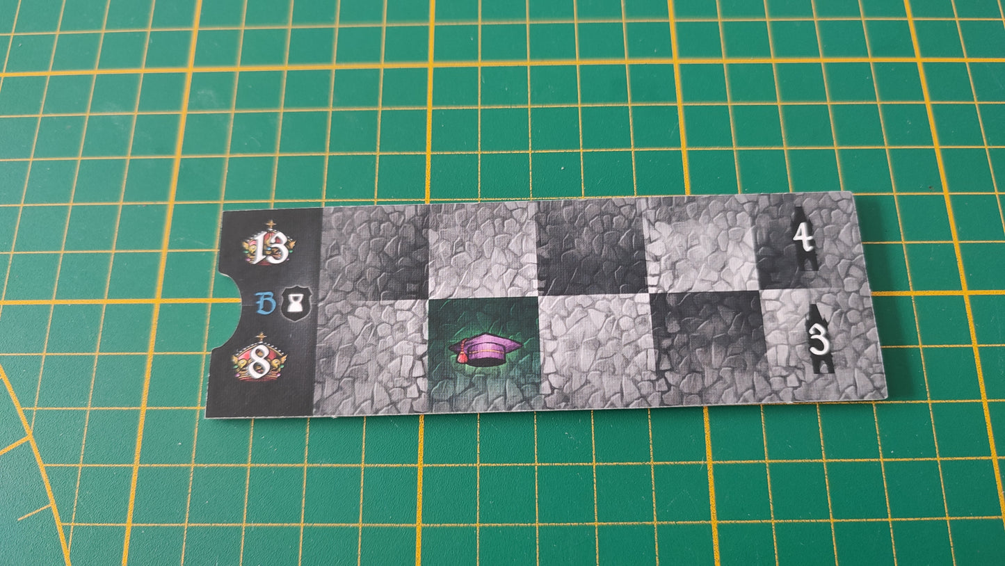 Tuile mur de la faim n°2 Praga Caput Regni vladimir suchy Delicious Games pièce détachée jeu de société #E34