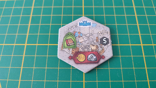 Tuile mur numéro 29 n°29 Praga Caput Regni vladimir suchy Delicious Games pièce détachée jeu de société #E34