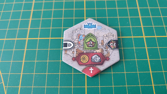 Tuile mur numéro 31 n°31 Praga Caput Regni vladimir suchy Delicious Games pièce détachée jeu de société #E34