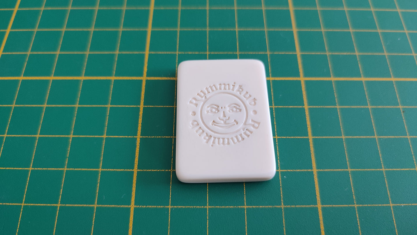 Tuile numéro 12 douze rouge pièce détachée jeu de société Rummikub Le rami des chiffres XXL #E60