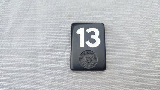 Tuile numéro 13 blanche Rummikub Black Edition Goliath Pièce détachée #E73