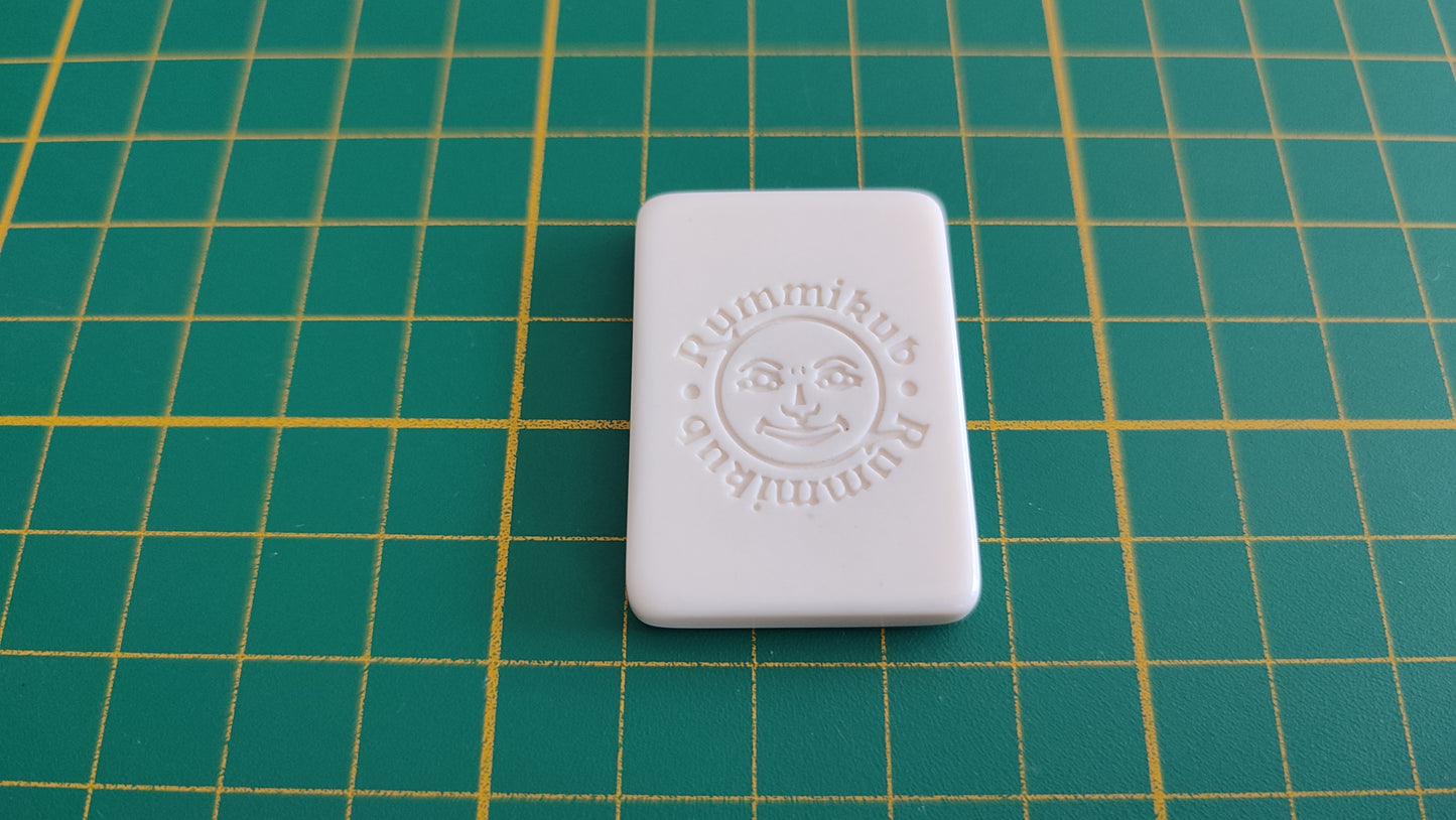 Tuile numéro 6 six bleu pièce détachée jeu de société Rummikub Le rami des chiffres XXL #E60