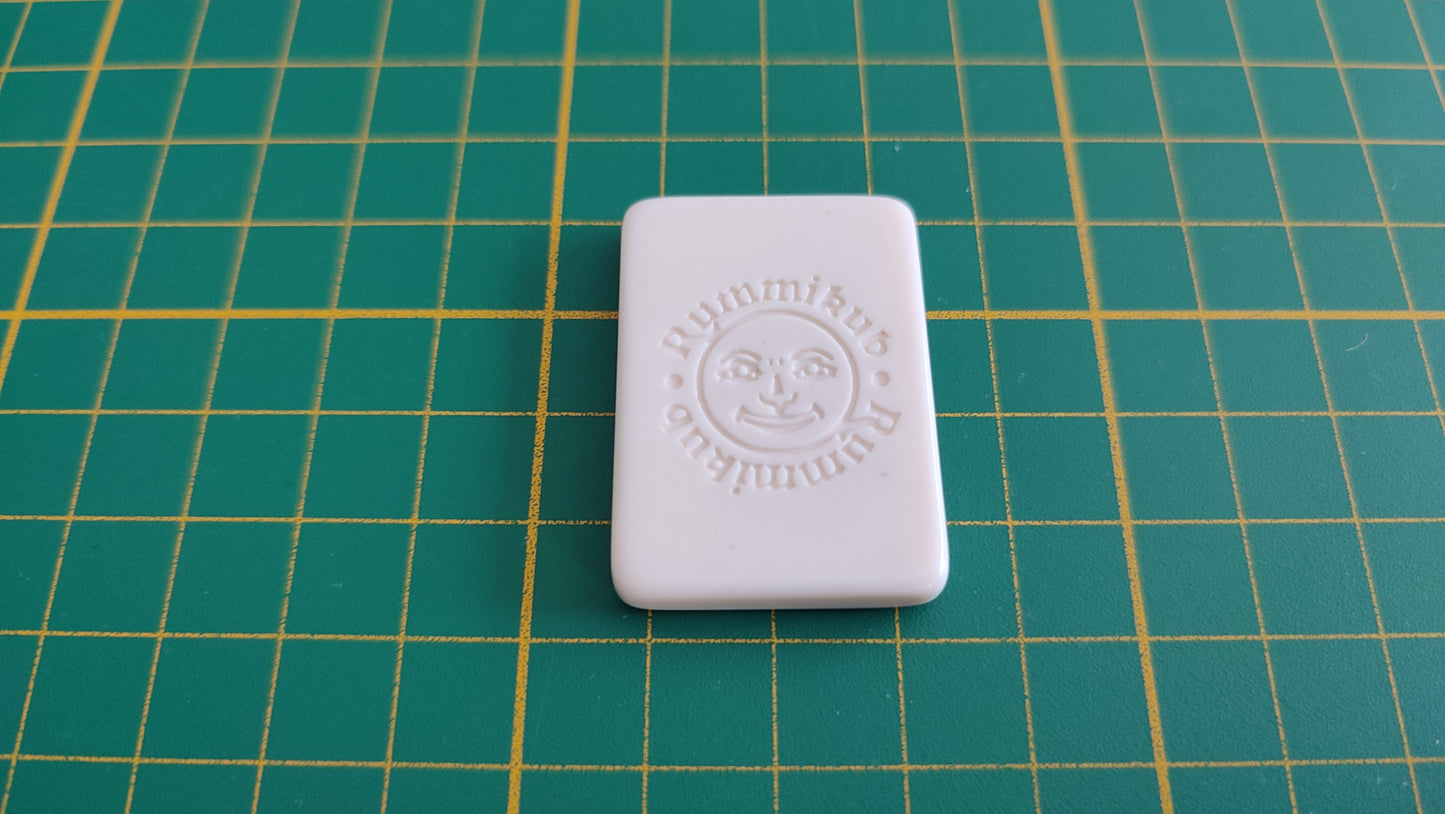 Tuile numéro 6 six orange pièce détachée jeu de société Rummikub Le rami des chiffres XXL #E60