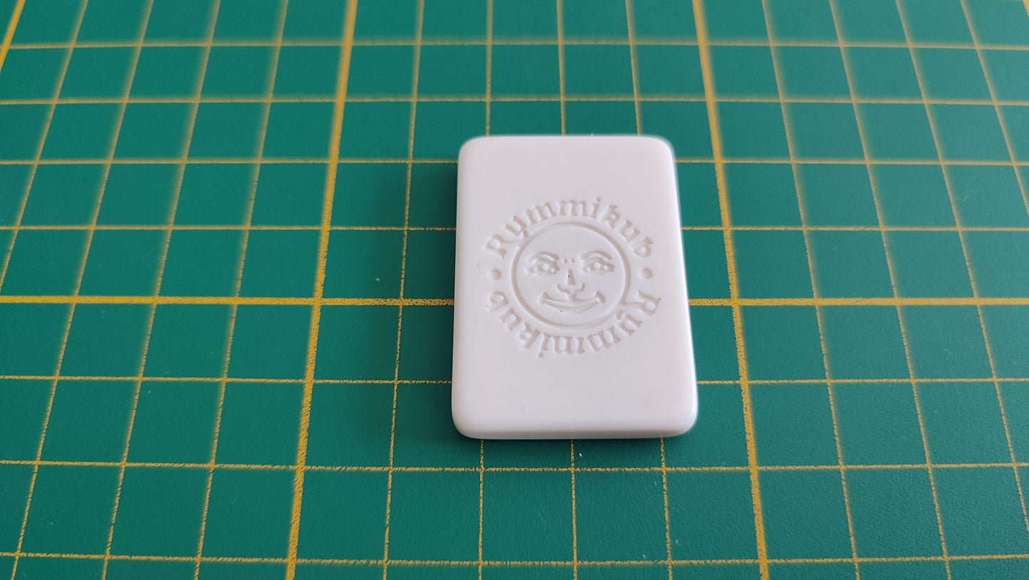 Tuile numéro 8 huit bleu pièce détachée jeu de société Rummikub Le rami des chiffres XXL #E60