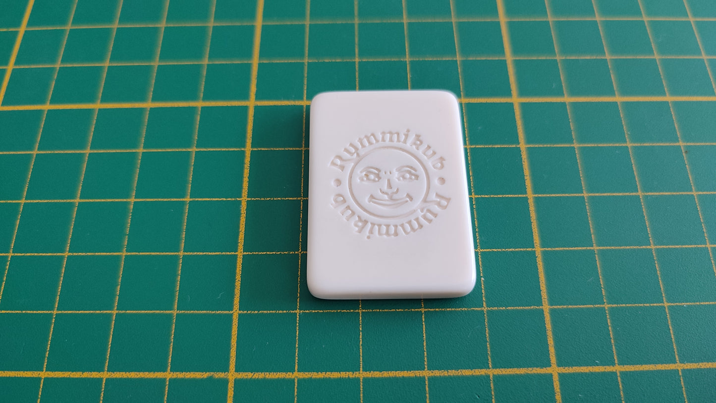 Tuile numéro 8 huit rouge pièce détachée jeu de société Rummikub Le rami des chiffres XXL #E60