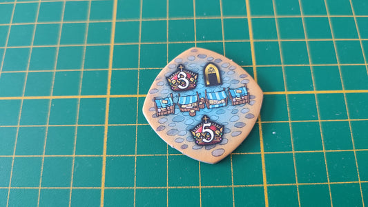 Tuile place n°11 Praga Caput Regni vladimir suchy Delicious Games pièce détachée jeu de société #E34