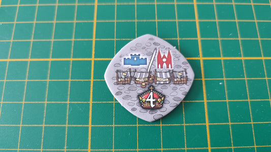 Tuile place n°2 Praga Caput Regni vladimir suchy Delicious Games pièce détachée jeu de société #E34