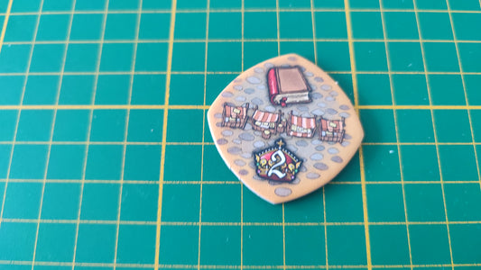 Tuile place n°5 Praga Caput Regni vladimir suchy Delicious Games pièce détachée jeu de société #E34