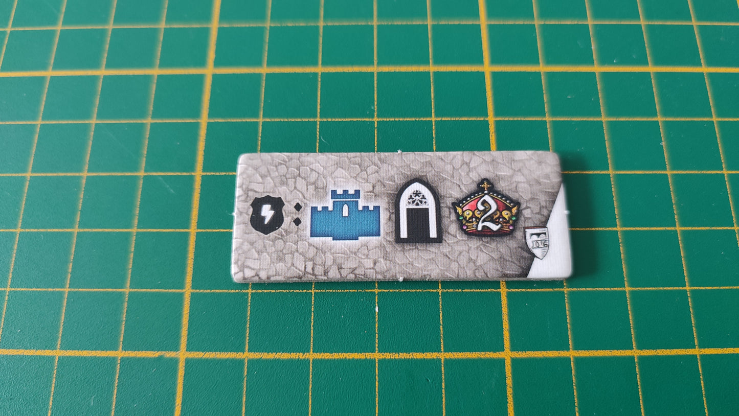 Tuile pont n°12 Praga Caput Regni vladimir suchy Delicious Games pièce détachée jeu de société #E34