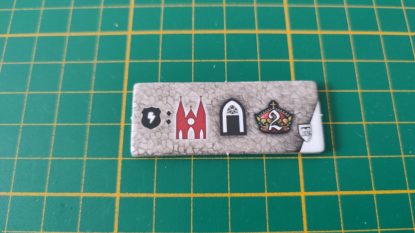 Tuile pont n°2 Praga Caput Regni vladimir suchy Delicious Games pièce détachée jeu de société #E34