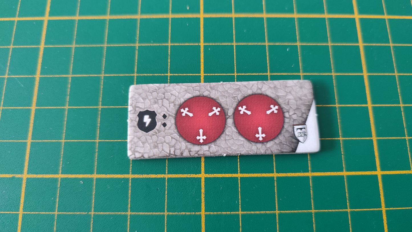 Tuile pont n°3 Praga Caput Regni vladimir suchy Delicious Games pièce détachée jeu de société #E34