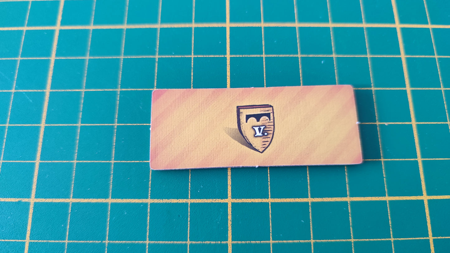 Tuile pont n°4 Praga Caput Regni vladimir suchy Delicious Games pièce détachée jeu de société #E34