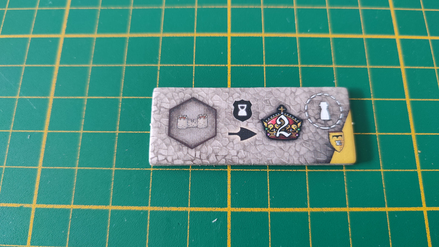 Tuile pont n°7 Praga Caput Regni vladimir suchy Delicious Games pièce détachée jeu de société #E34