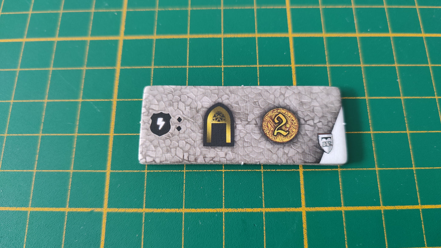 Tuile pont n°9 Praga Caput Regni vladimir suchy Delicious Games pièce détachée jeu de société #E34