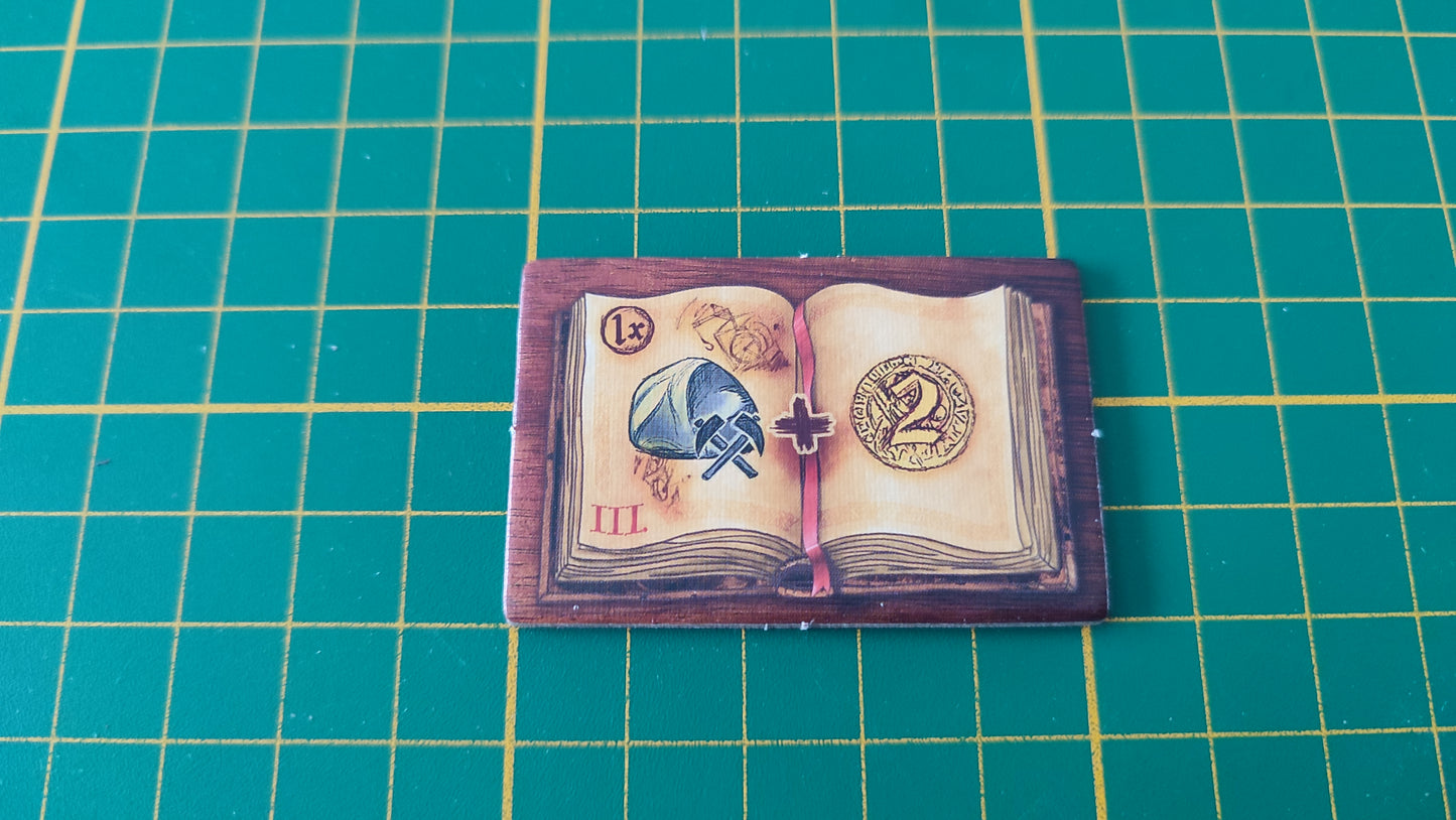 Tuile technologie n°16 Praga Caput Regni vladimir suchy Delicious Games pièce détachée jeu de société #E34