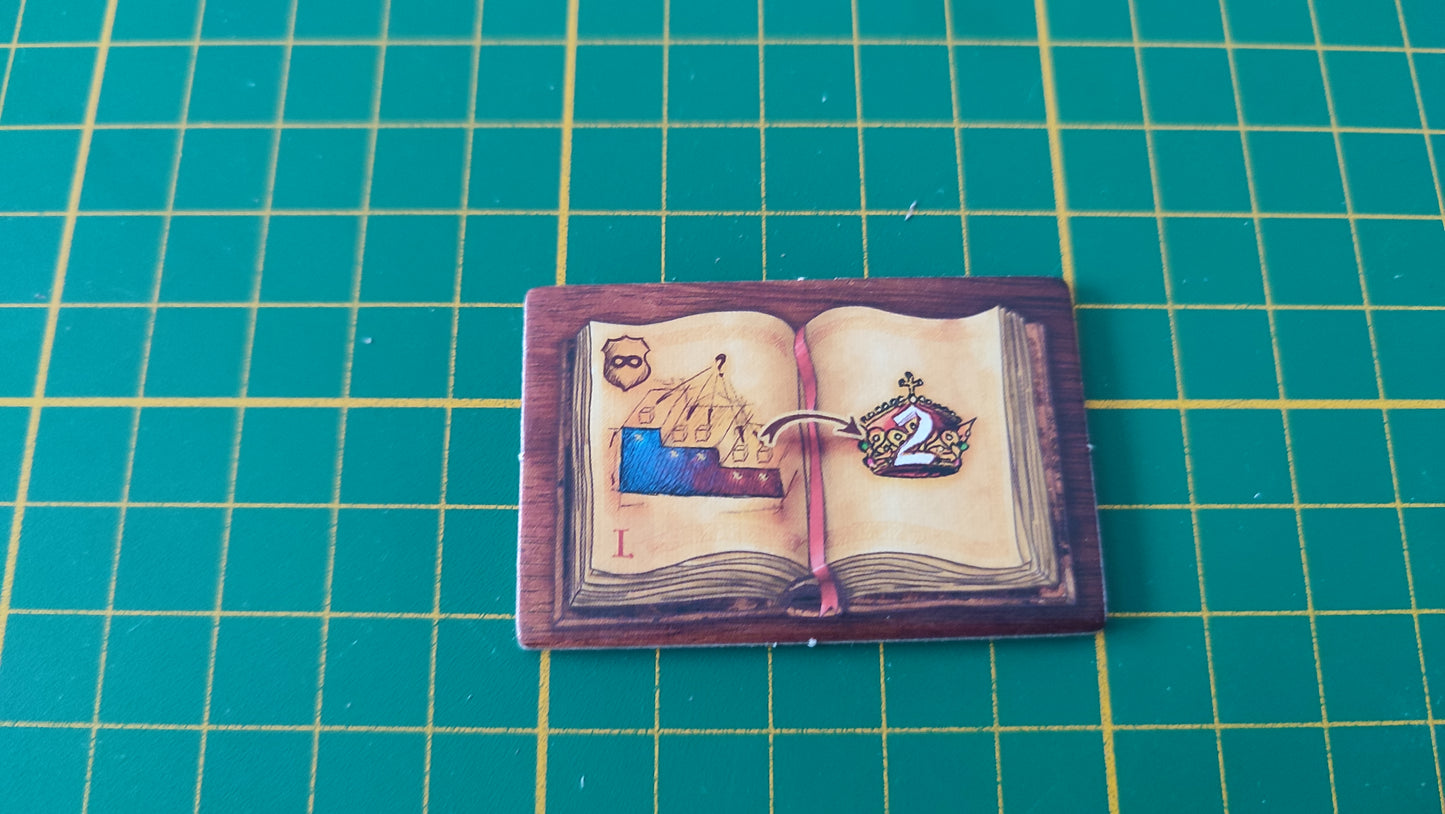 Tuile technologie n°5 Praga Caput Regni vladimir suchy Delicious Games pièce détachée jeu de société #E34