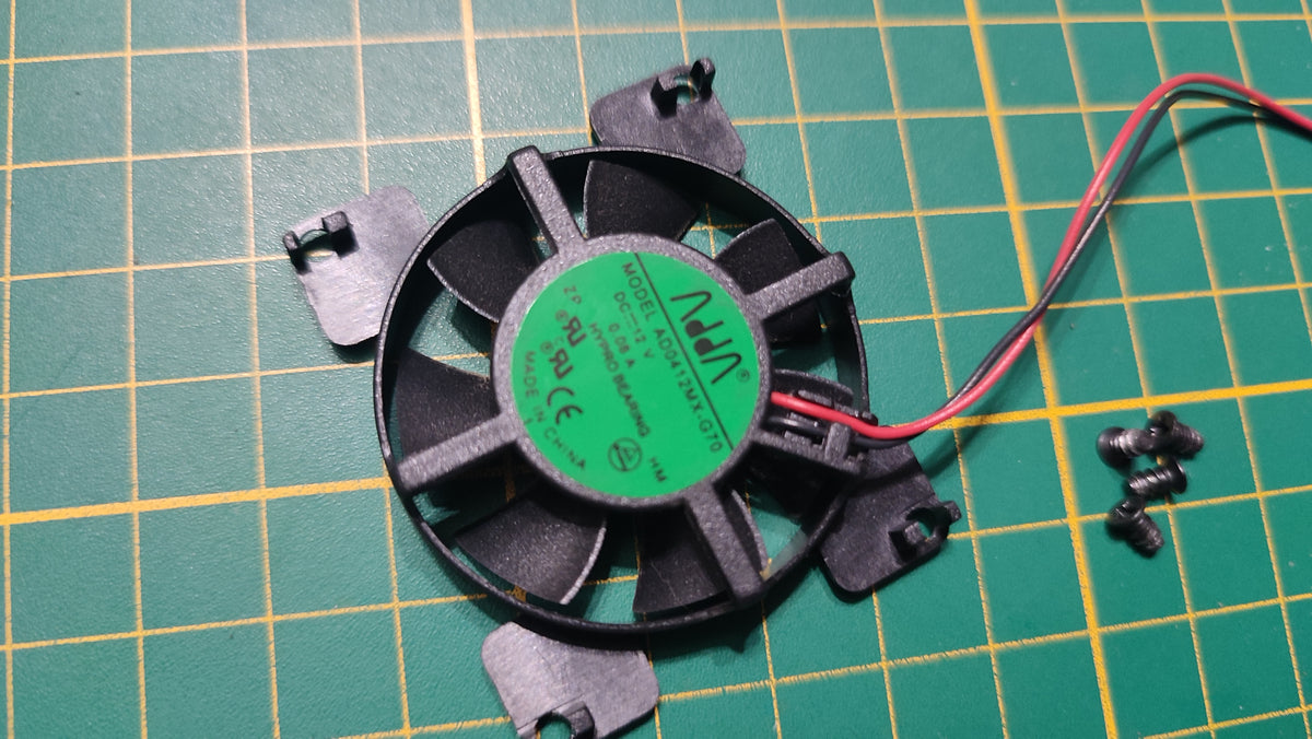 Ventilateur dissipateur MFAN-1060-E pièce détachée console de jeux Microsoft Xbox 1ère génération #E86