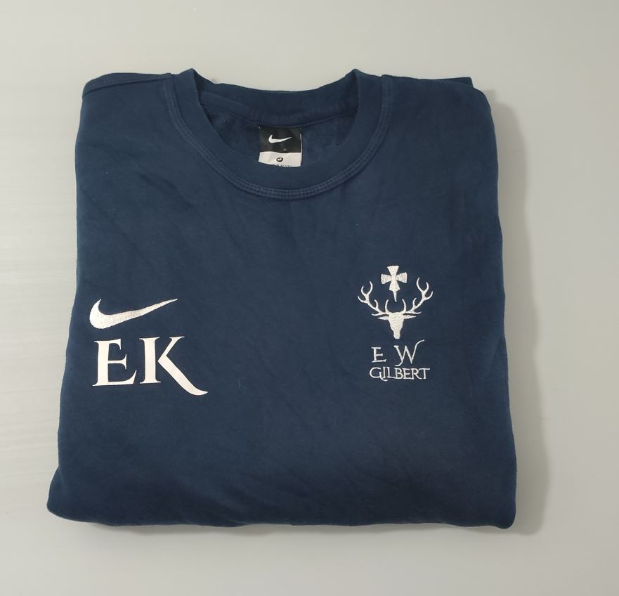 Vêtement Pull Nike EK EW Gilbert taille M bleu foncé #D80