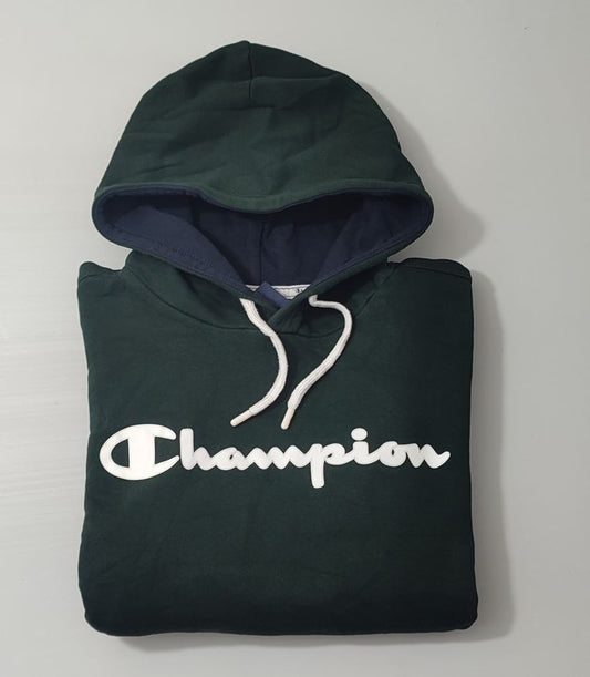 Vêtement Sweat capuche vert foncé Champion L #D80