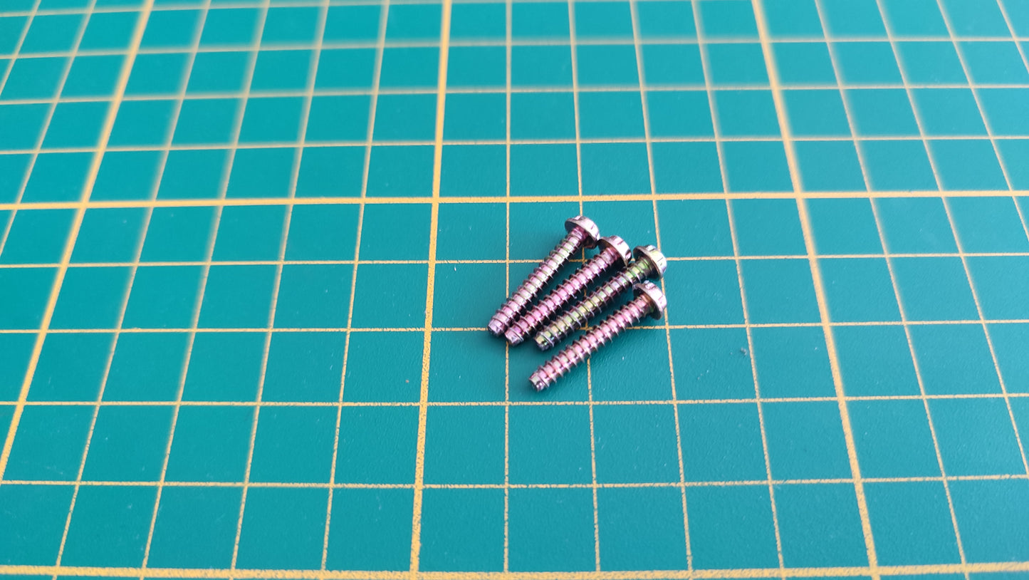 Visserie x4 Gamebit pièce détachée console de jeux Nintendo Gamecube DOL-001 (EUR) #E58