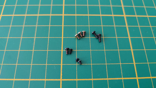 Visserie x9 châssis lentille tête de lecture pièce détachée console de jeux Sony Playstation 1 Ps1 SCPH-1002 #E16