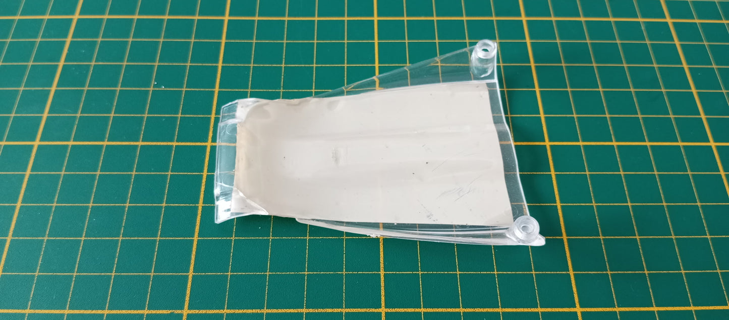 Vitre arrière n°2 pièce détachée miniature Jouef evolution Ferrari 330 P4 1/18 1/18e 1/18ème #E70