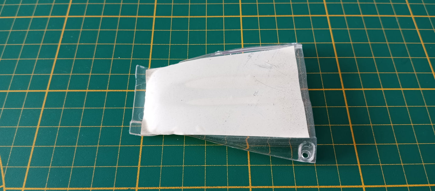Vitre arrière n°2 pièce détachée miniature Jouef evolution Ferrari 330 P4 1/18 1/18e 1/18ème #E70