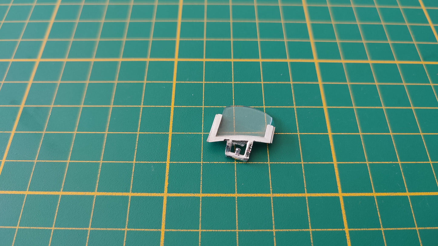 Vitre avant droite pièce détachée miniature Burago Bburago Alfa Romeo 2300 Monza 1934 1/18 1/18e 1/18ème #D93