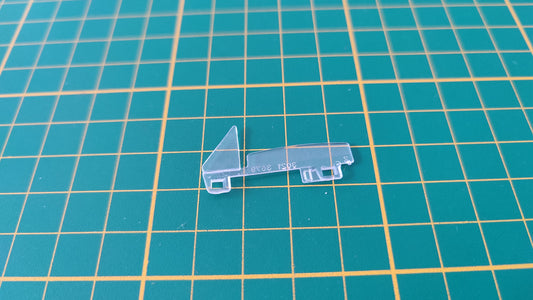 Vitre porte droite pièce détachée miniature Bburago Burago Porsche 356B 1961 1/18 1/18e 1/18ème #B99