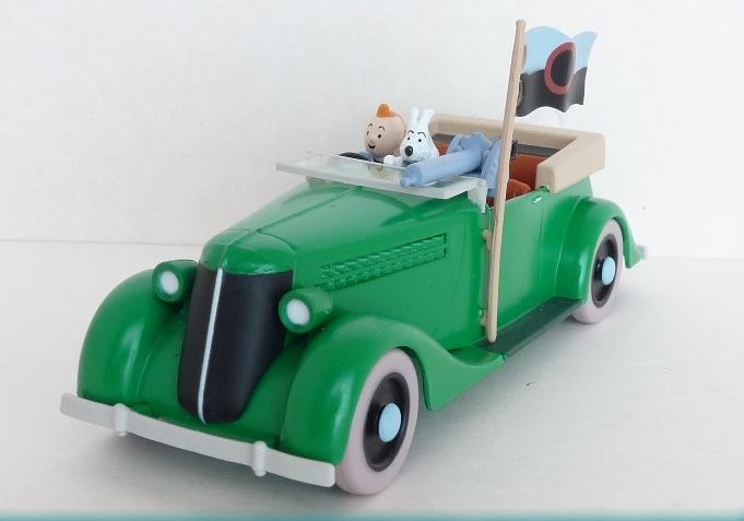 Voiture Tintin N°08 – Automitrailleuse – L’Oreille cassée – Atlas 1/43