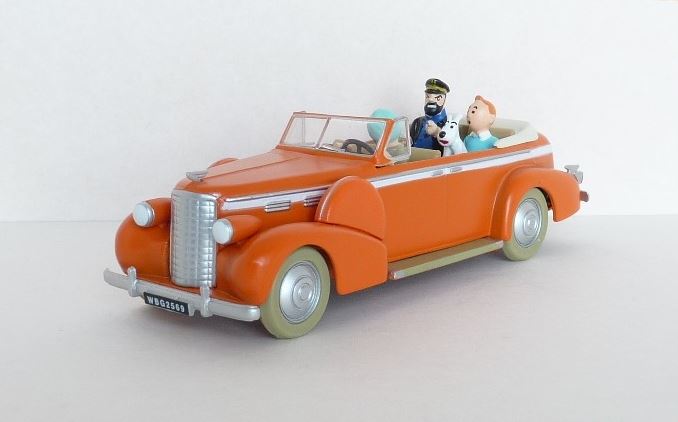 Voiture Tintin N°15 – Taxi de New-Delhi – Tintin au Tibet – Atlas 1/43