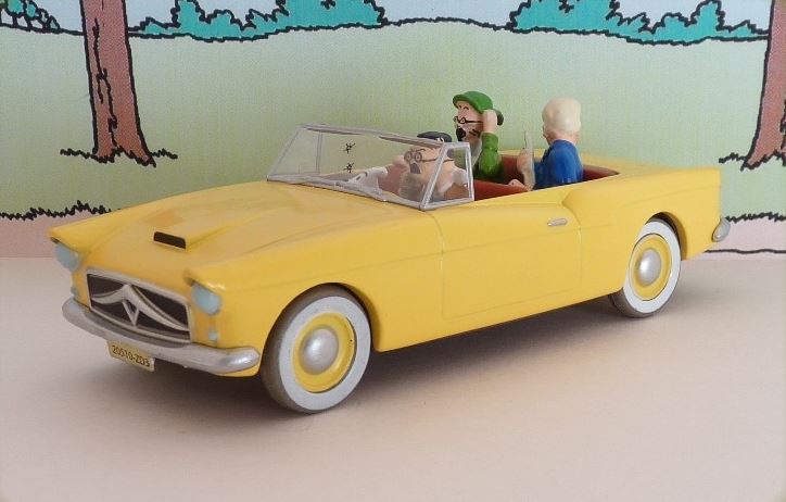 Voiture Tintin N°16 – Voiture Bordure – Le Sceptre d’Ottokar – Atlas 1/43