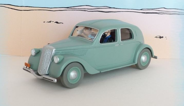 Voiture Tintin N°20 – Lancia Aprilia de l’Émir – Atlas 1/43